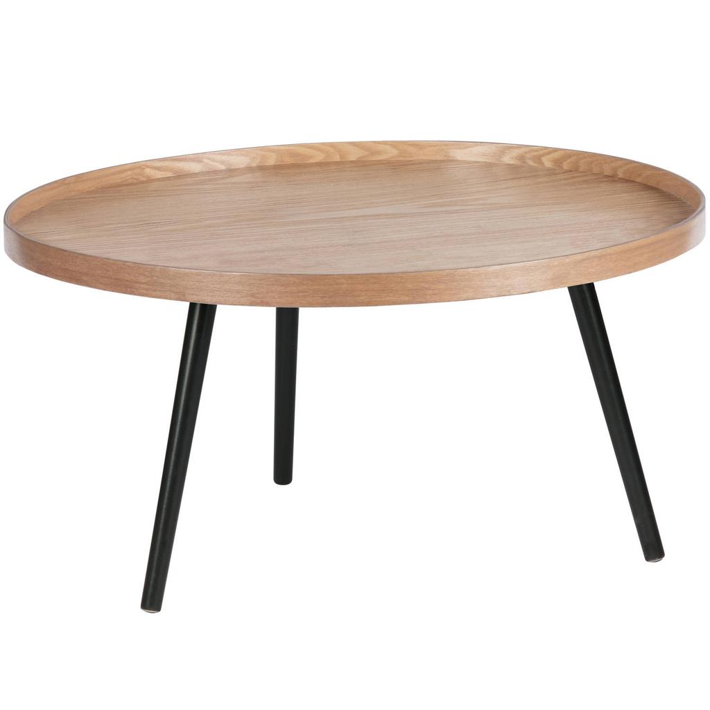 WOOOD WOOOD Mesa Bijzettafel XL - Hout - Naturel - 39x78x78