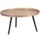 WOOOD WOOOD Mesa Bijzettafel XL - Hout - Naturel - 39x78x78