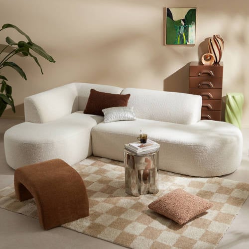 NOUS Living hoekbank links Arles - Crème