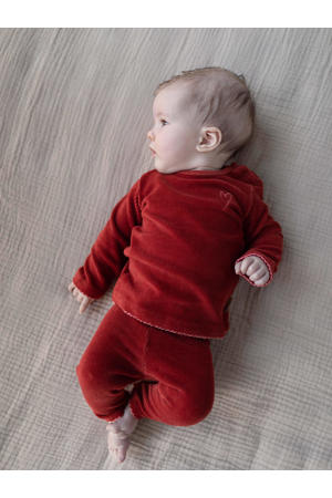 newborn baby broek Mieke warm rood