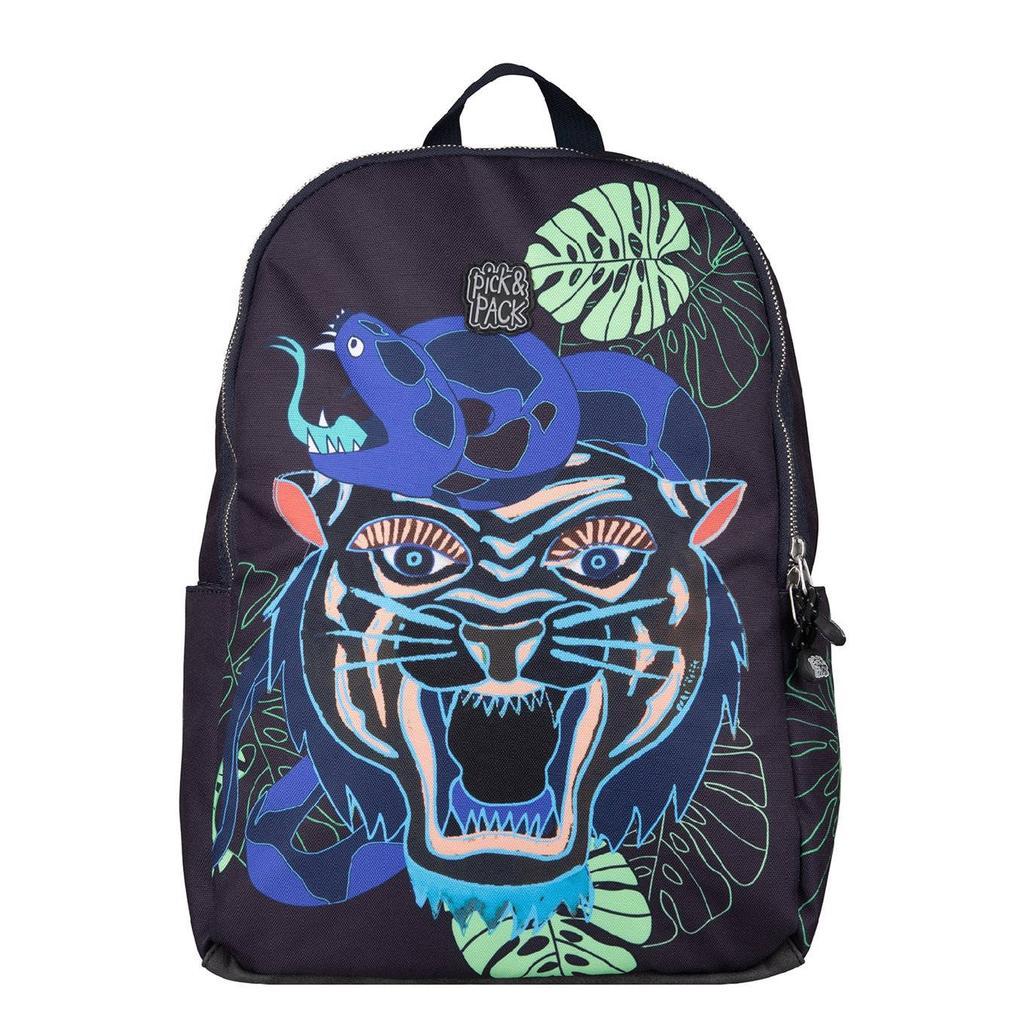 Pick & Pack rugzak Dangerous Cat L donkerblauw