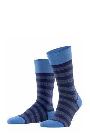 Sensitive Mapped Line sokken blauw/donkerblauw