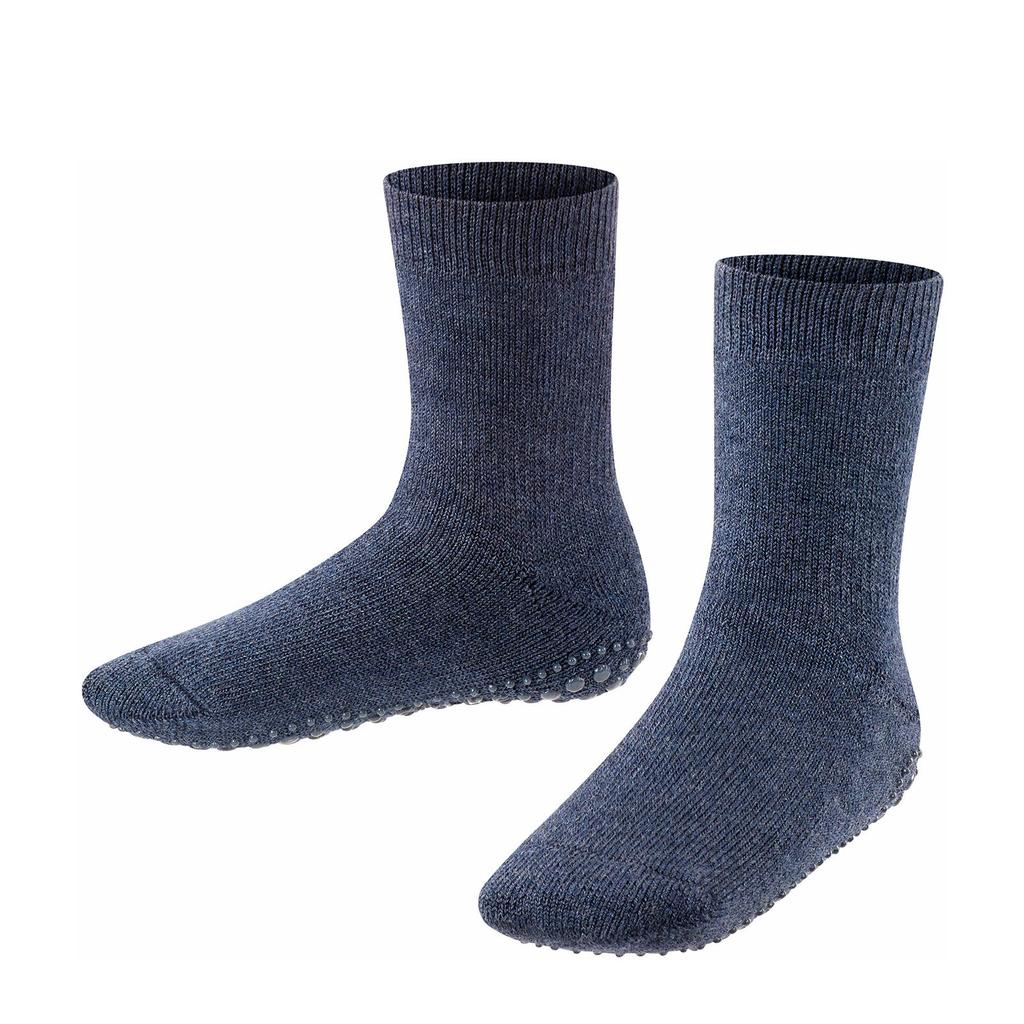 FALKE Catspads huissokken met anti-slip noppen donkerblauw