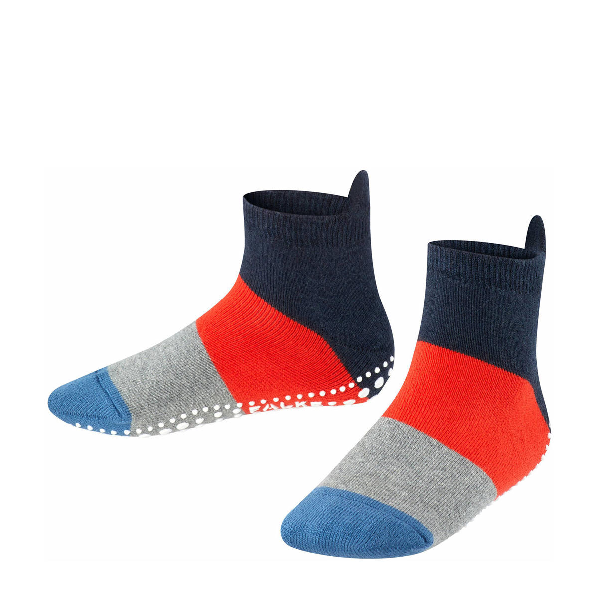 Cilia Wild spelen FALKE Colour Block sokken met anti-slip noppen multi | wehkamp