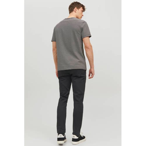 JACK & JONES PANTS STUDIO slim fit broek JJIMARCO JJDAVE zwart/groen - (set van 2) afbeelding