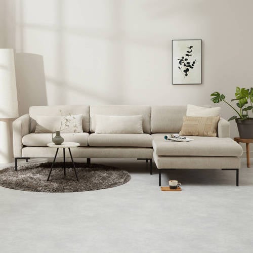 NOUS Living hoekbank rechts Rowan - Beige