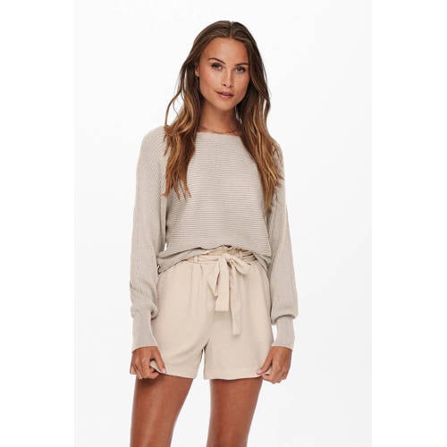 ONLY trui ONLADALINE met textuur beige afbeelding