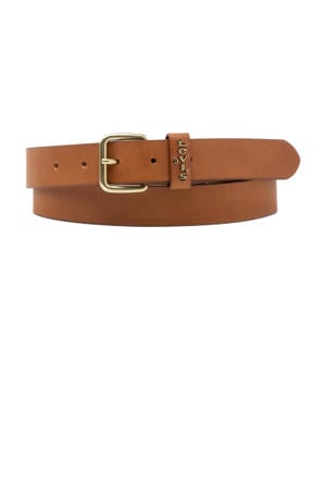 leren riem Calypso bruin