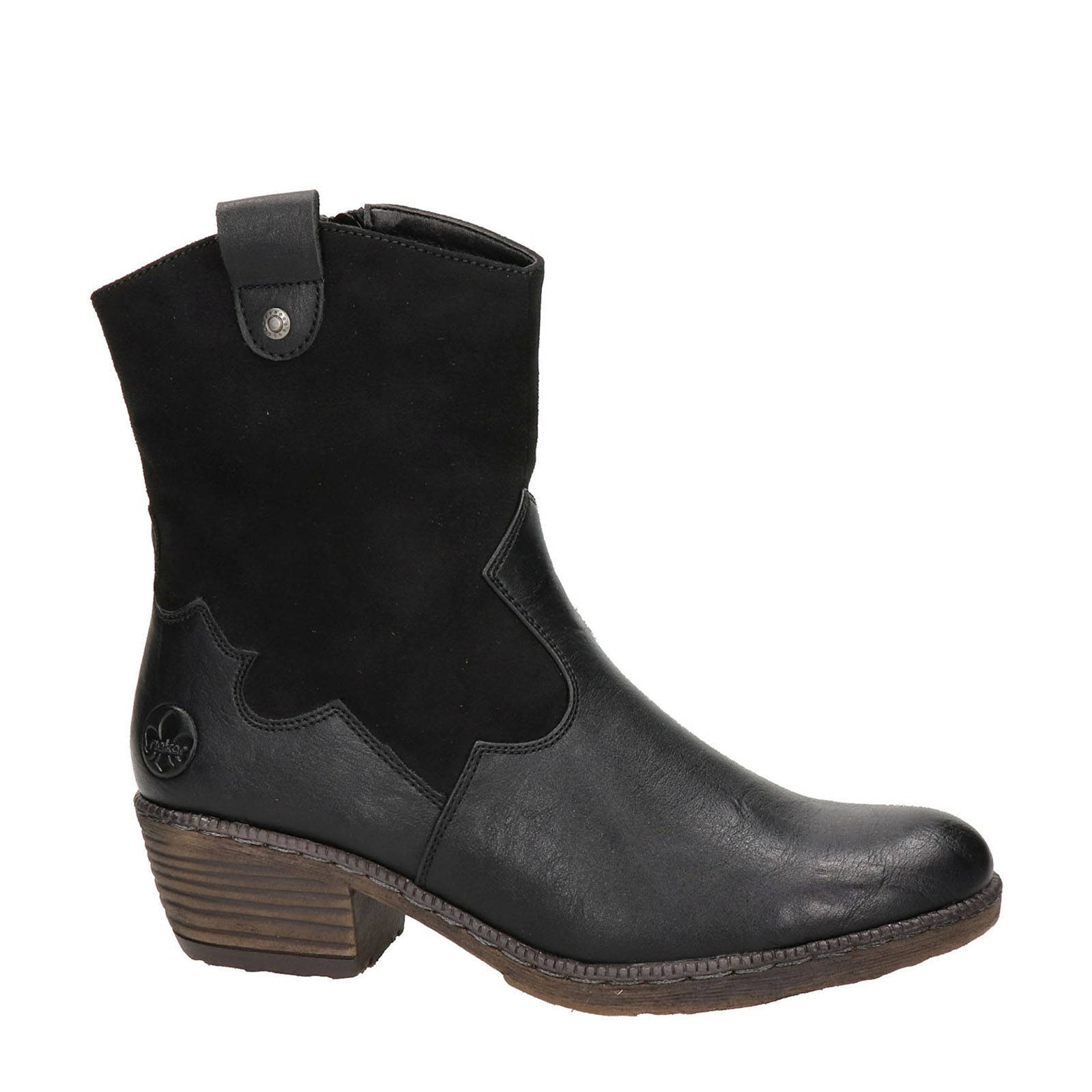 Rieker cowboylaarzen zwart | wehkamp