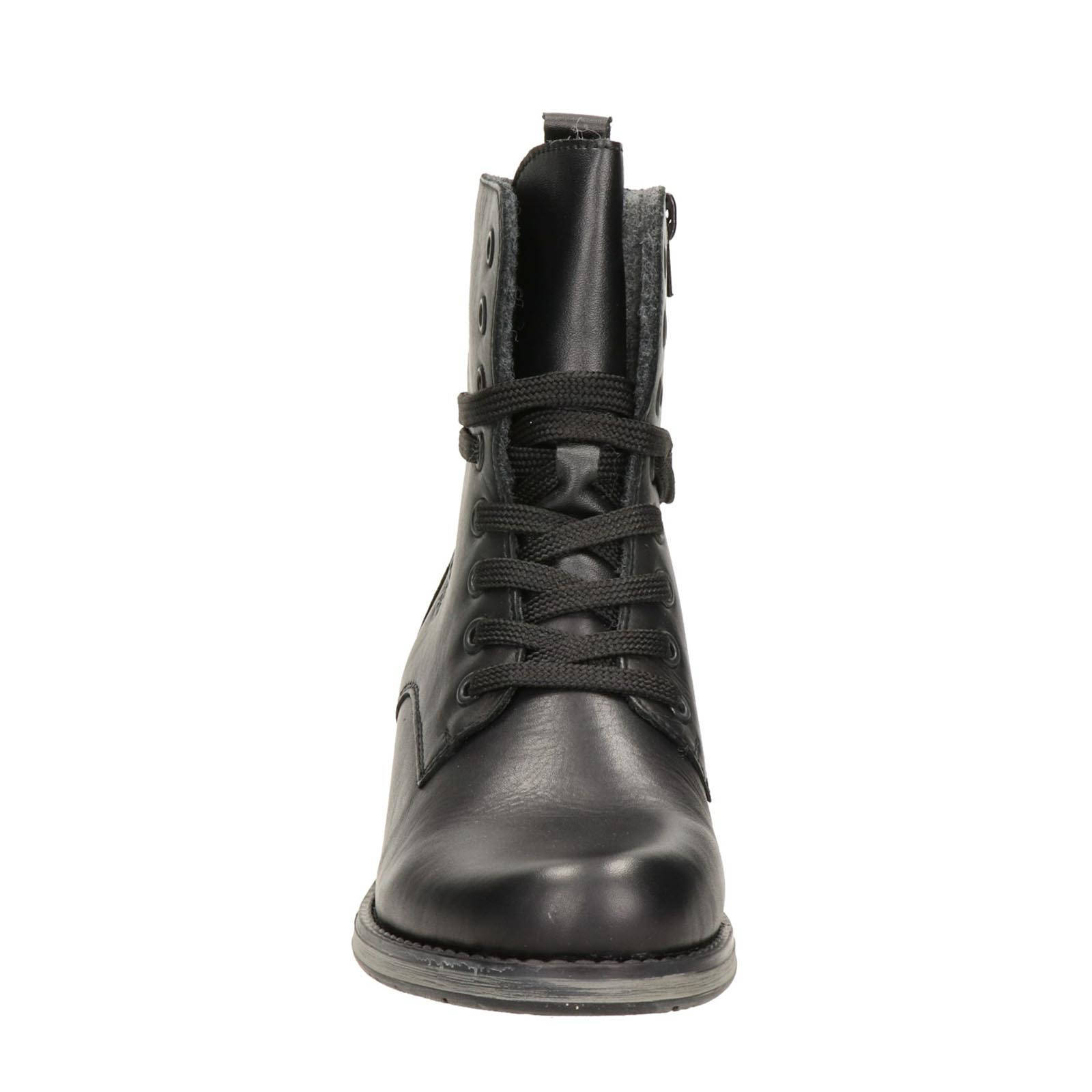 Rieker veterboots zwart | wehkamp