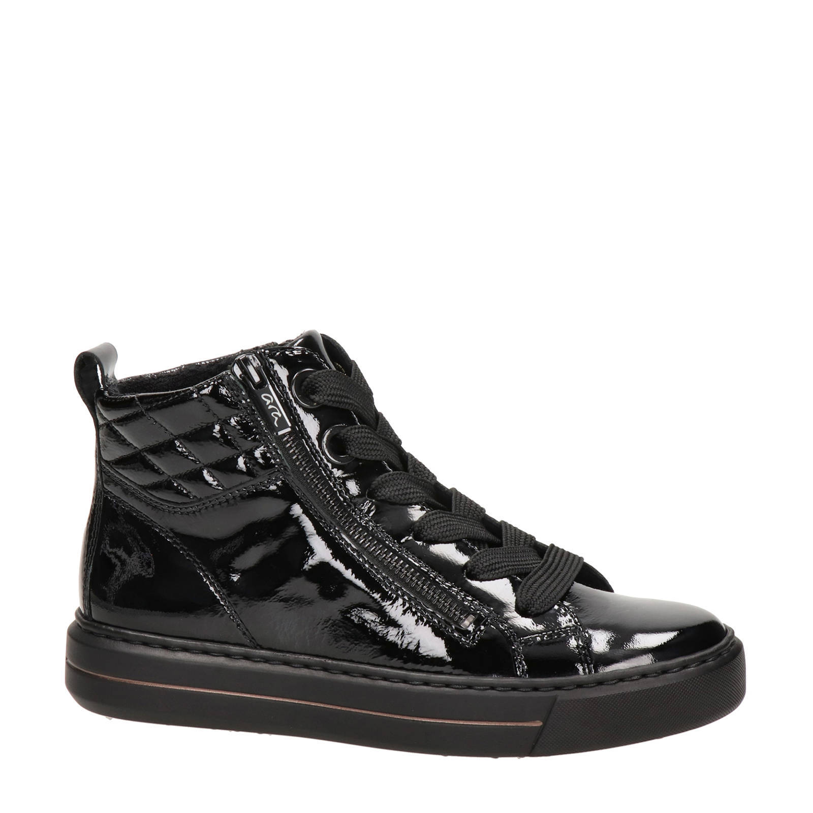 Ara Courtyard hoge veterschoenen zwart | wehkamp