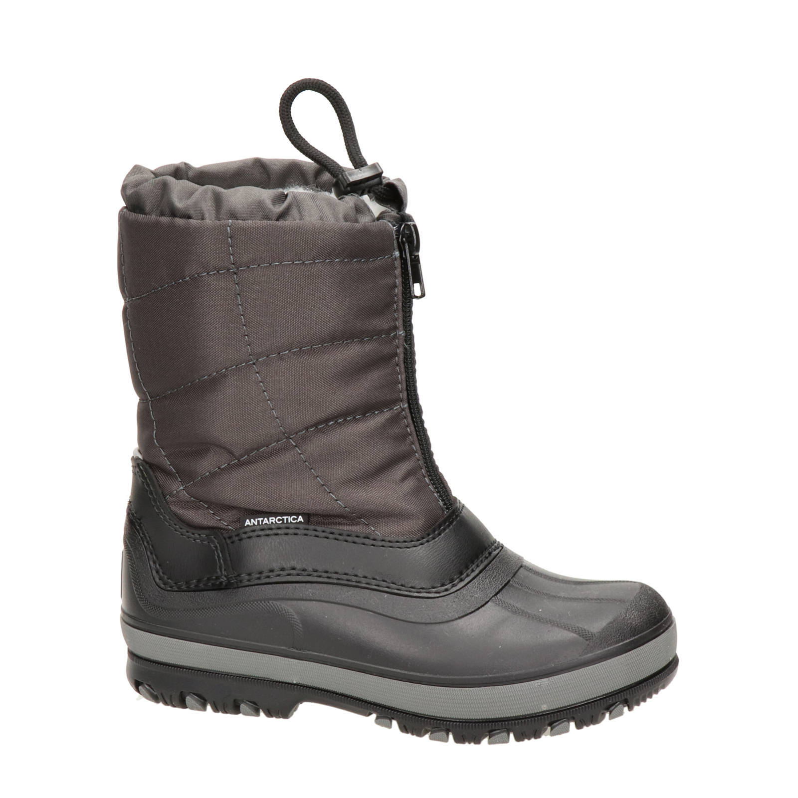 Antarctica snowboots grijs/bruin kids | wehkamp