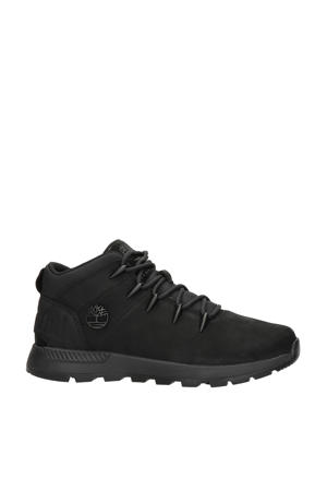 Sprint Trekker nubuck veterboots zwart