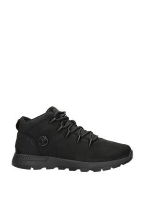 Sprint Trekker nubuck veterboots zwart