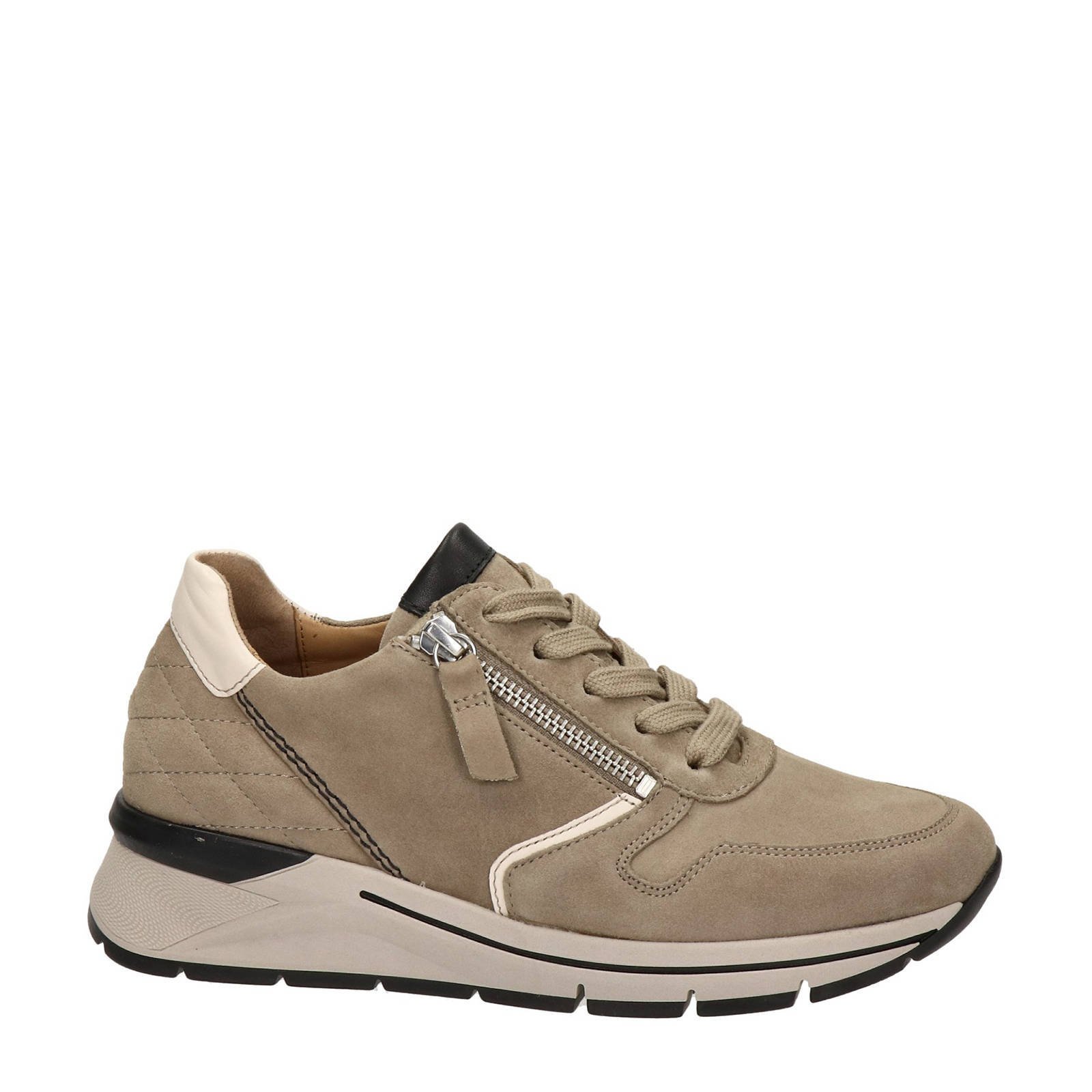 Gabor comfort su de sneakers beige wehkamp