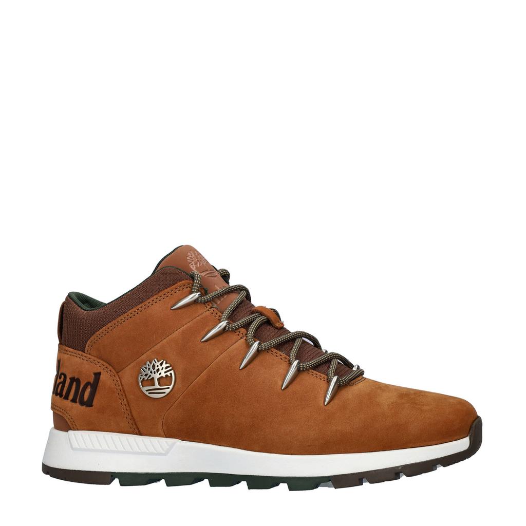 Bruine heren Timberland Trekker nubuck veterboots met Sprint