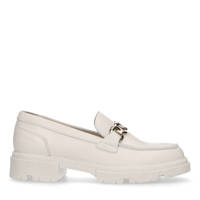 Off white dames Manfield leren chunky loafers 