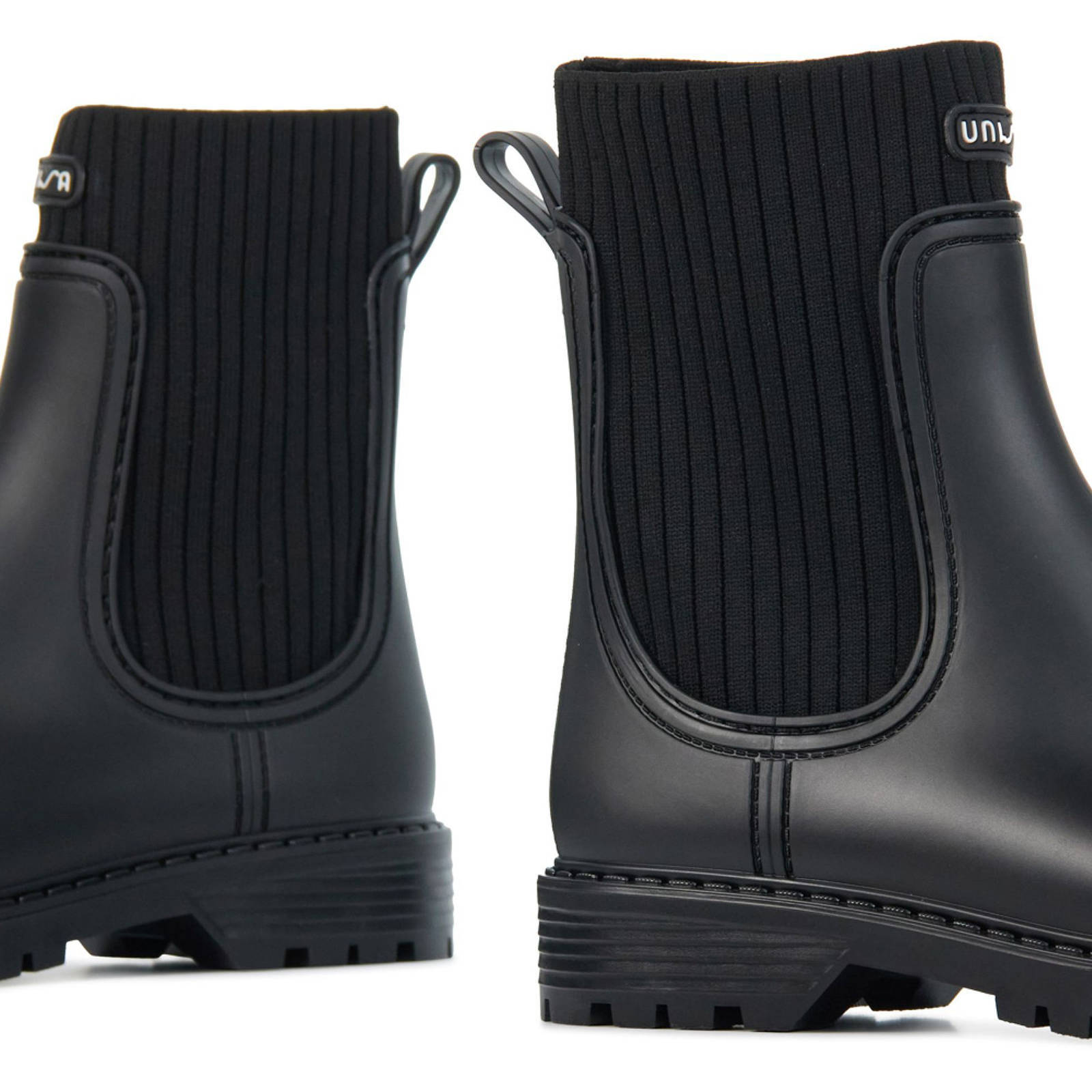 Unisa Aynar chelsea boots zwart | wehkamp