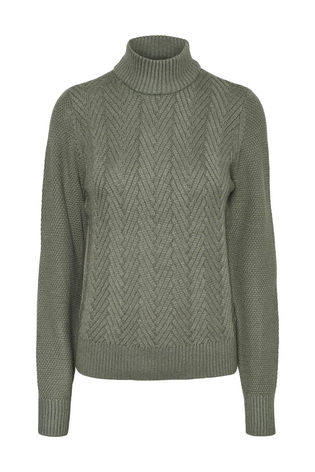 VERO MODA trui VMCARDI groen, Groen