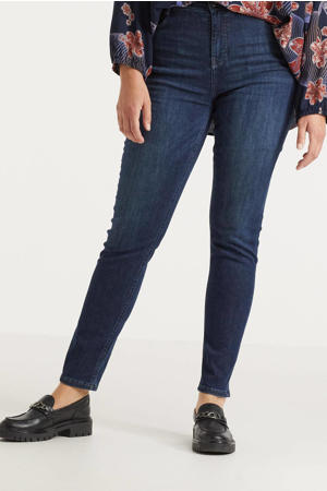 high waist skinny jeans Sylvie dark blue