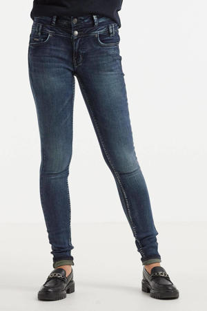 high waist skinny jeans Ibiza medium dark