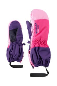 Ziener skihandschoenen Levi AS Mini paars/roze, Paars/roze