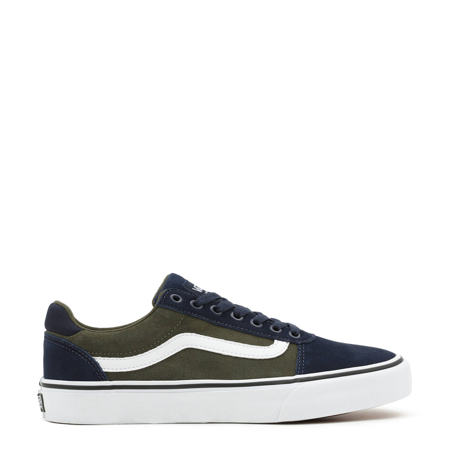 VANS Ward DeLuxe sneakers donkerblauw/donkergroen/wit | wehkamp