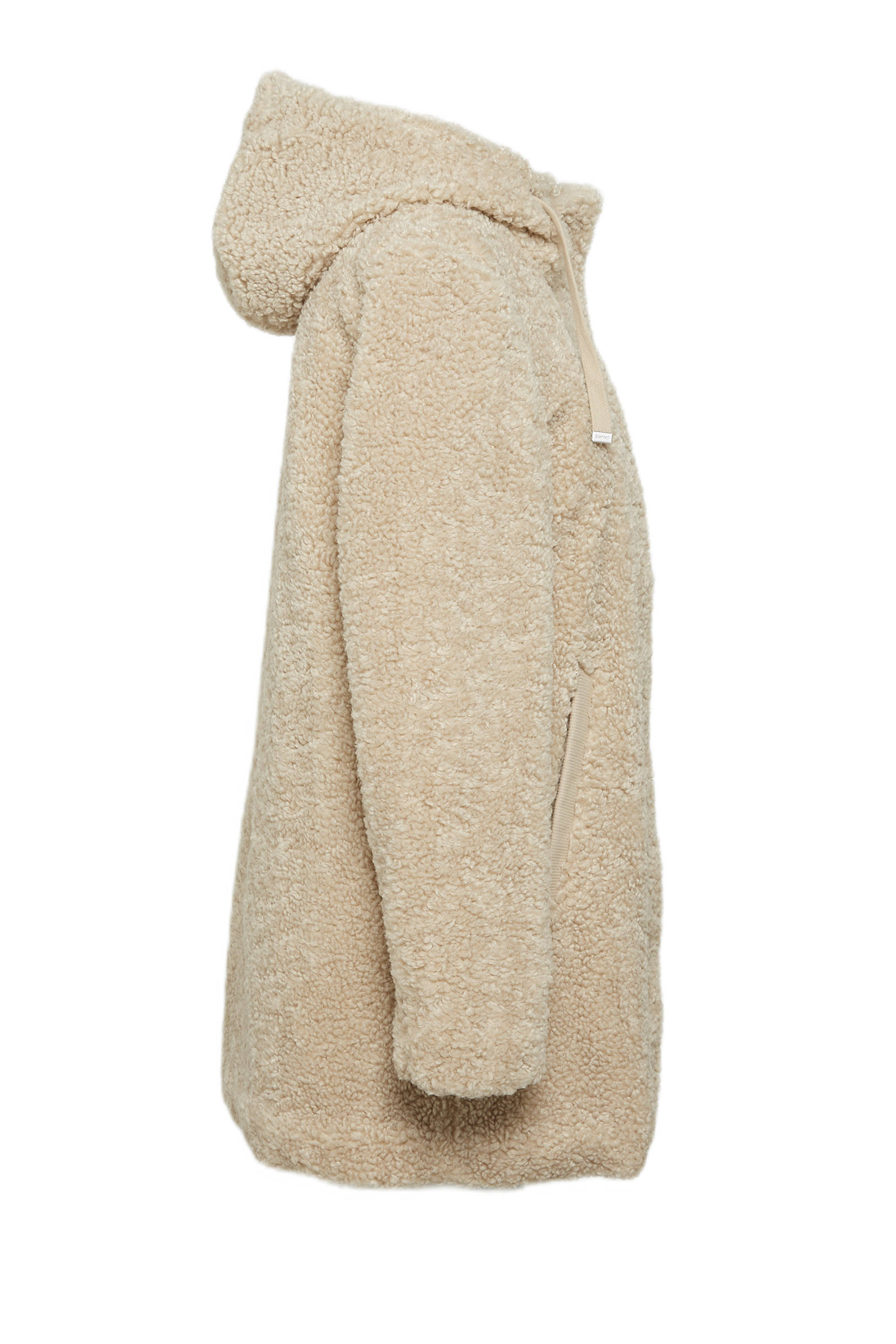 esprit teddy shearling coat