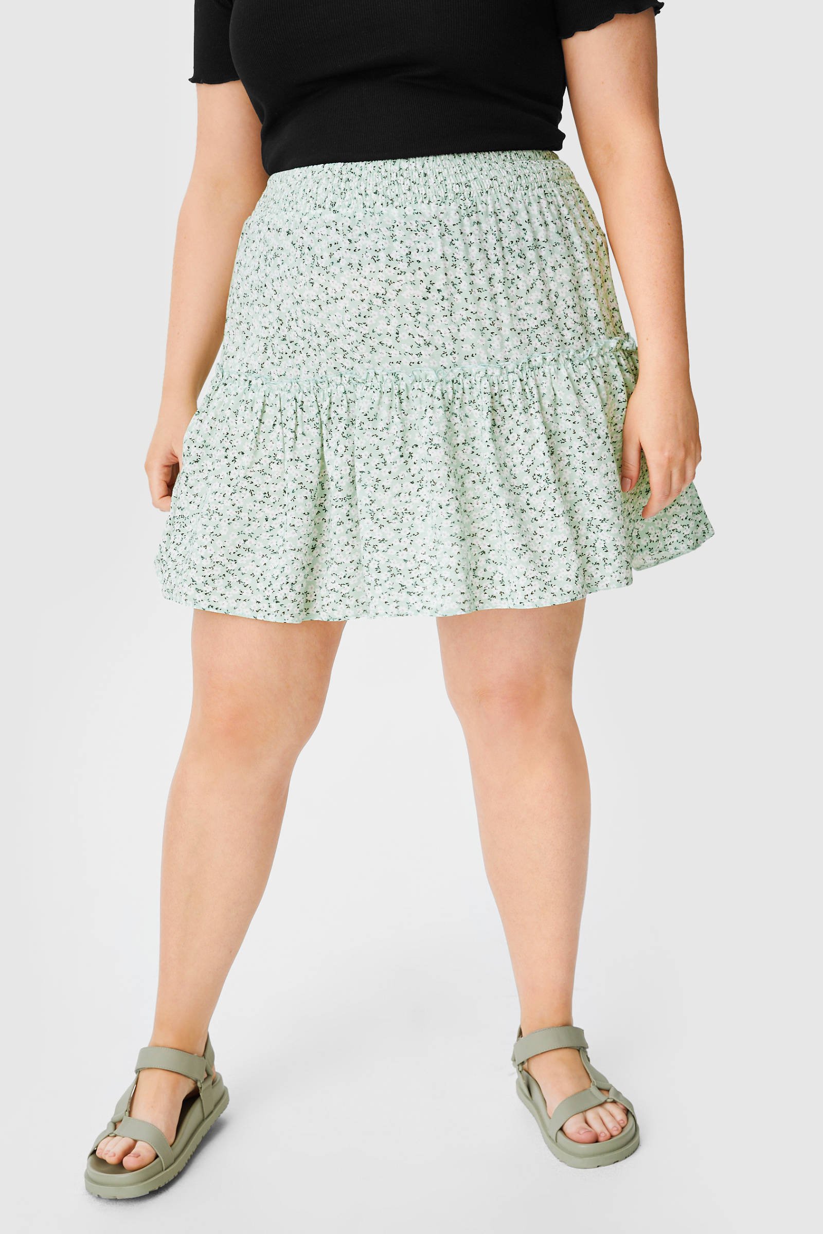 Mintgroene rok discount