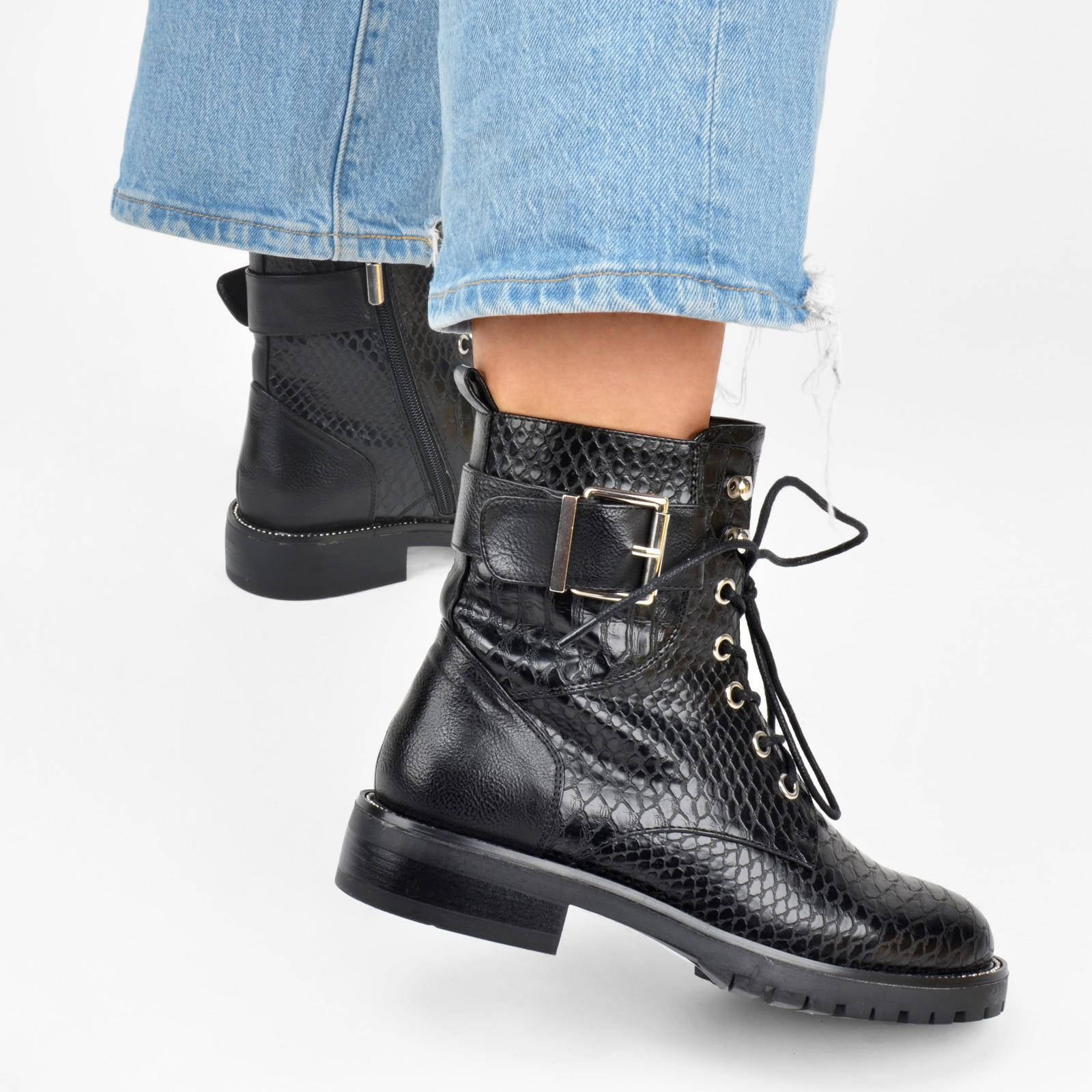 PS Poelman Veterboot Zwart LPFENIX-34 | Invito