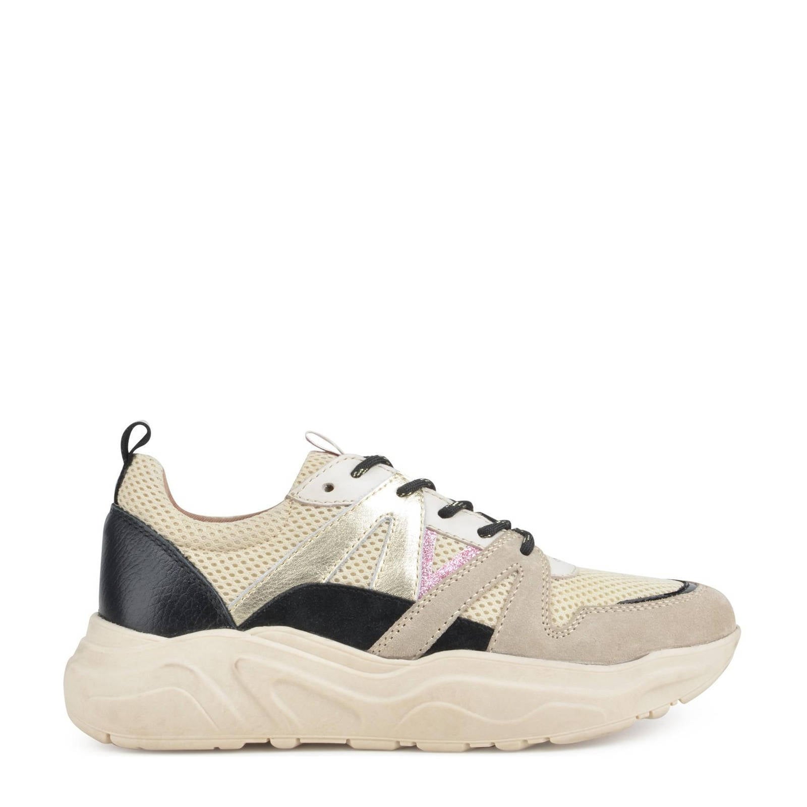 PS Poelman Year sneakers beige/taupe | wehkamp