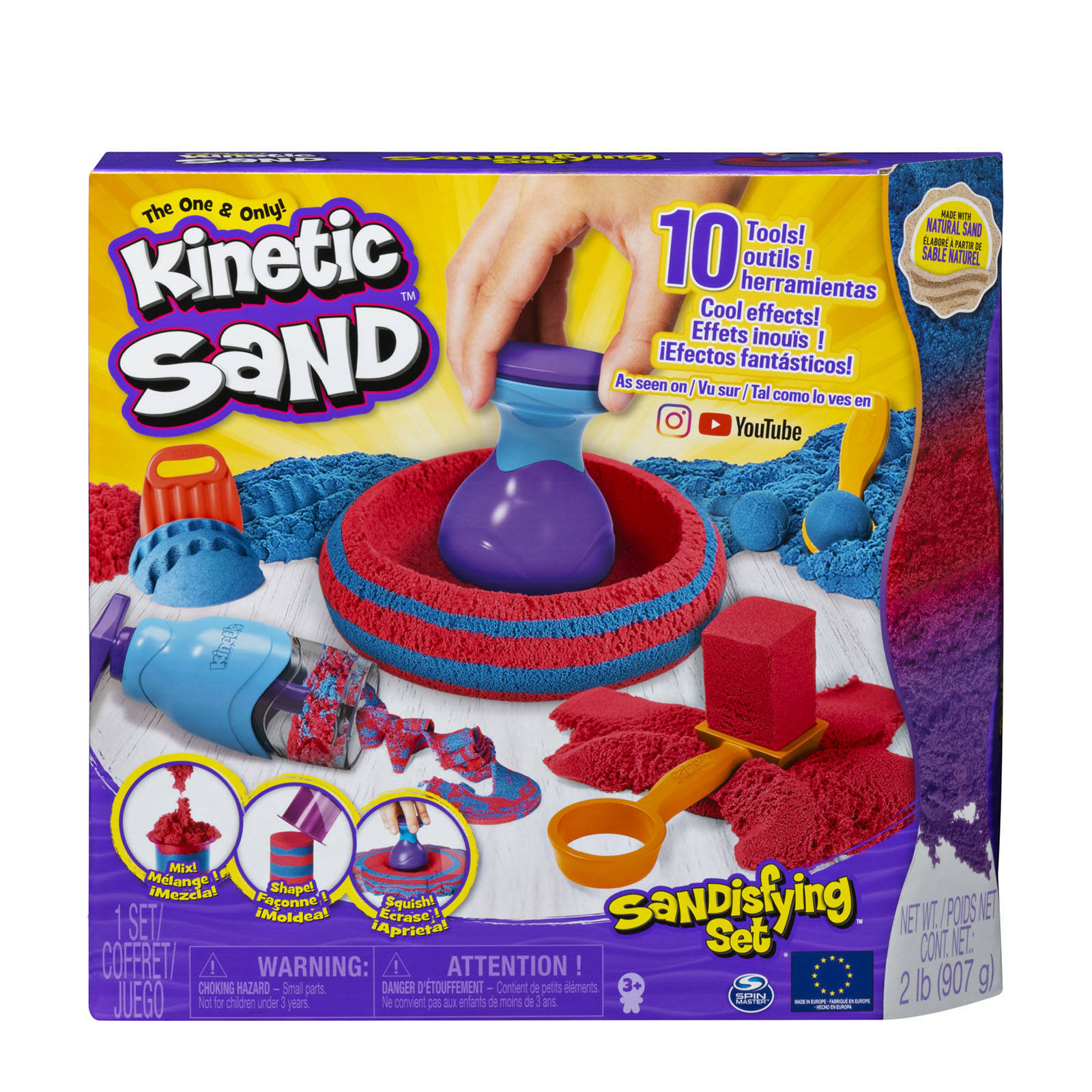 Kinetic Sand Speelset Sandisfying Junior 1 delig online kopen