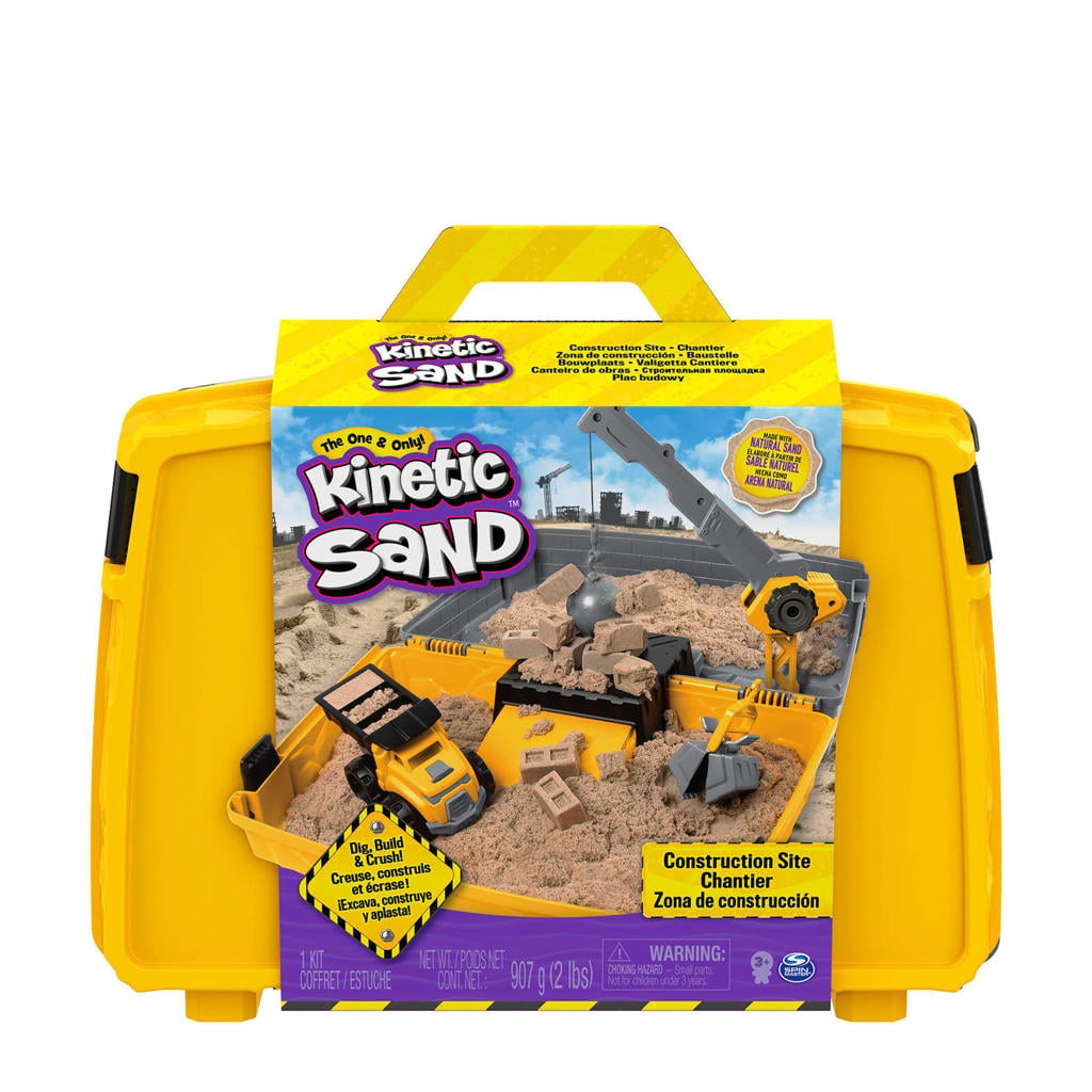 Kinetic Sand Bouwplaatsspeelset