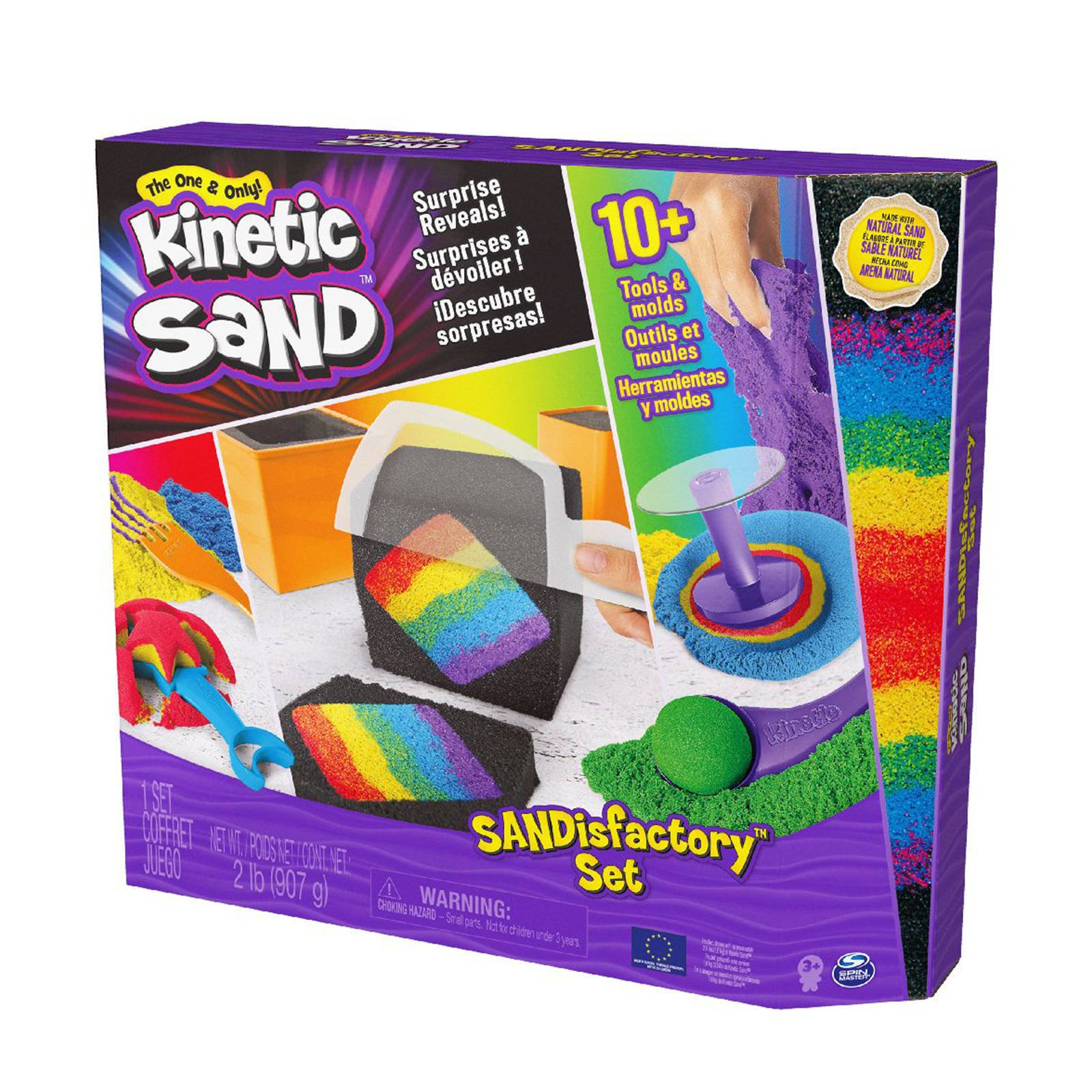 Kinetic Sand Sandisfactory Set | Wehkamp