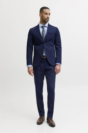 super slim kostuum JPRFRANCO donkerblauw