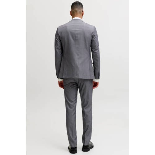 JACK & JONES PREMIUM super slim kostuum JPRFRANCO grijs melange afbeelding