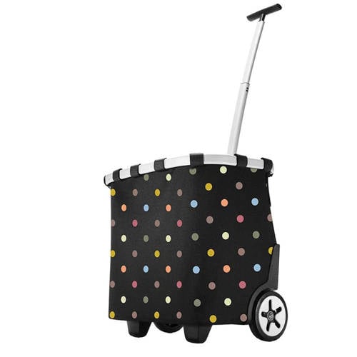 Reisenthel boodschappentrolley Shopping Carrycruiser zwart/multi afbeelding
