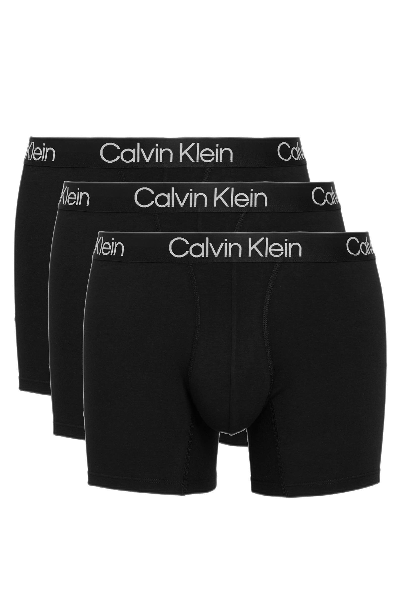 Calvin Klein Underwear Zwarte Boxershort 3 pack Boxer Briefs online kopen