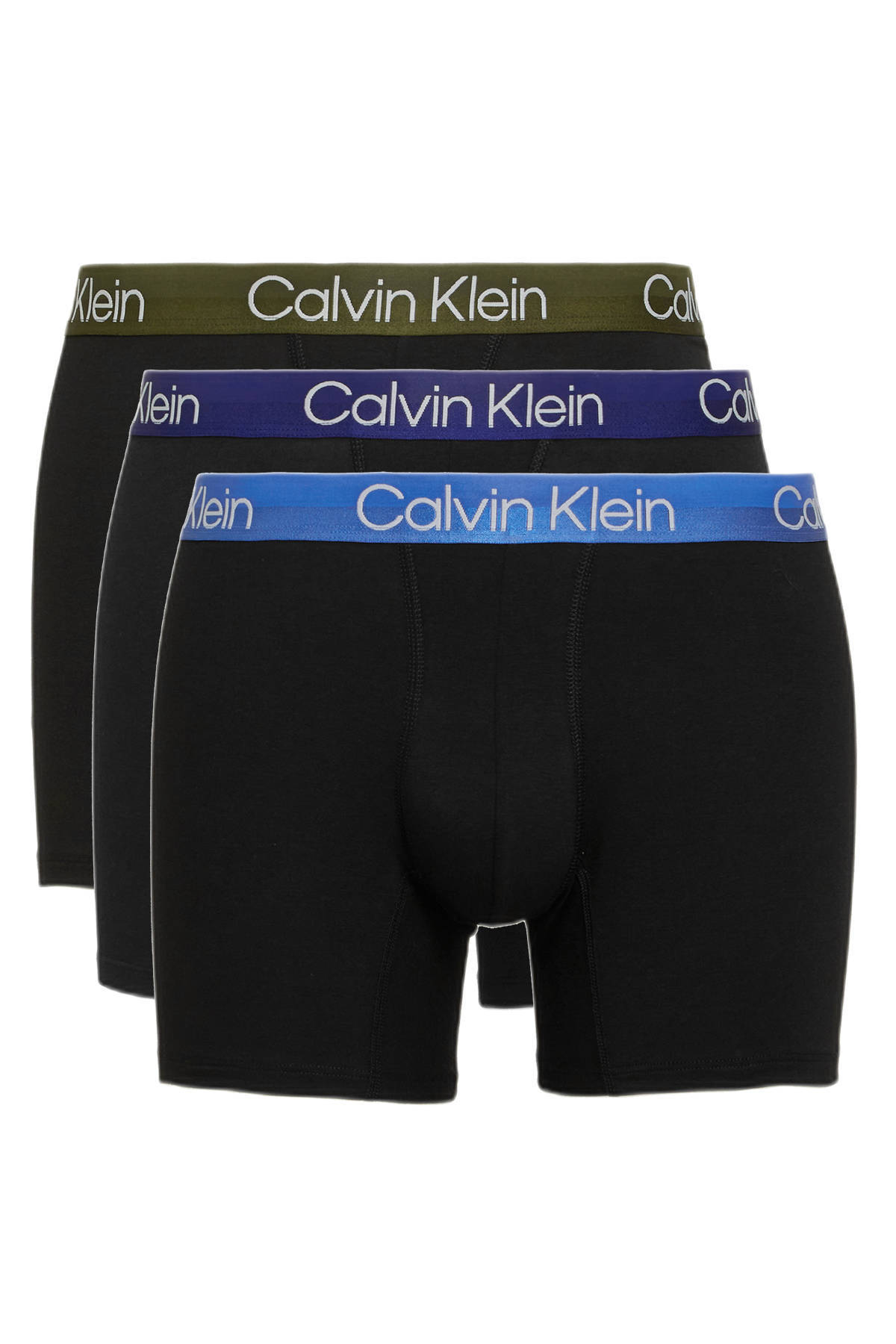Calvin Klein Lange boxershort met langere pijpen(3 stuks ) online kopen
