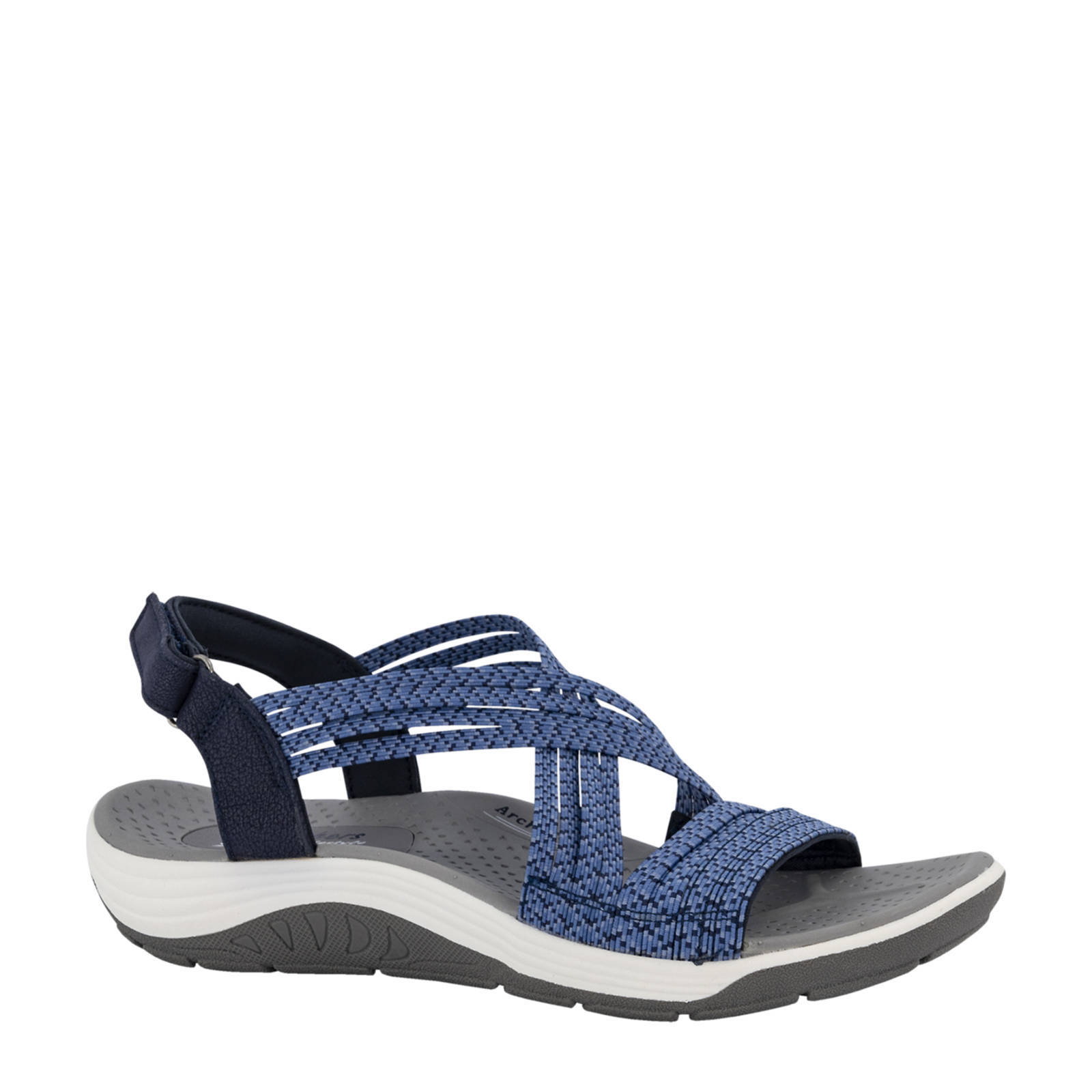 Skechers outdoor sandalen blauw | wehkamp