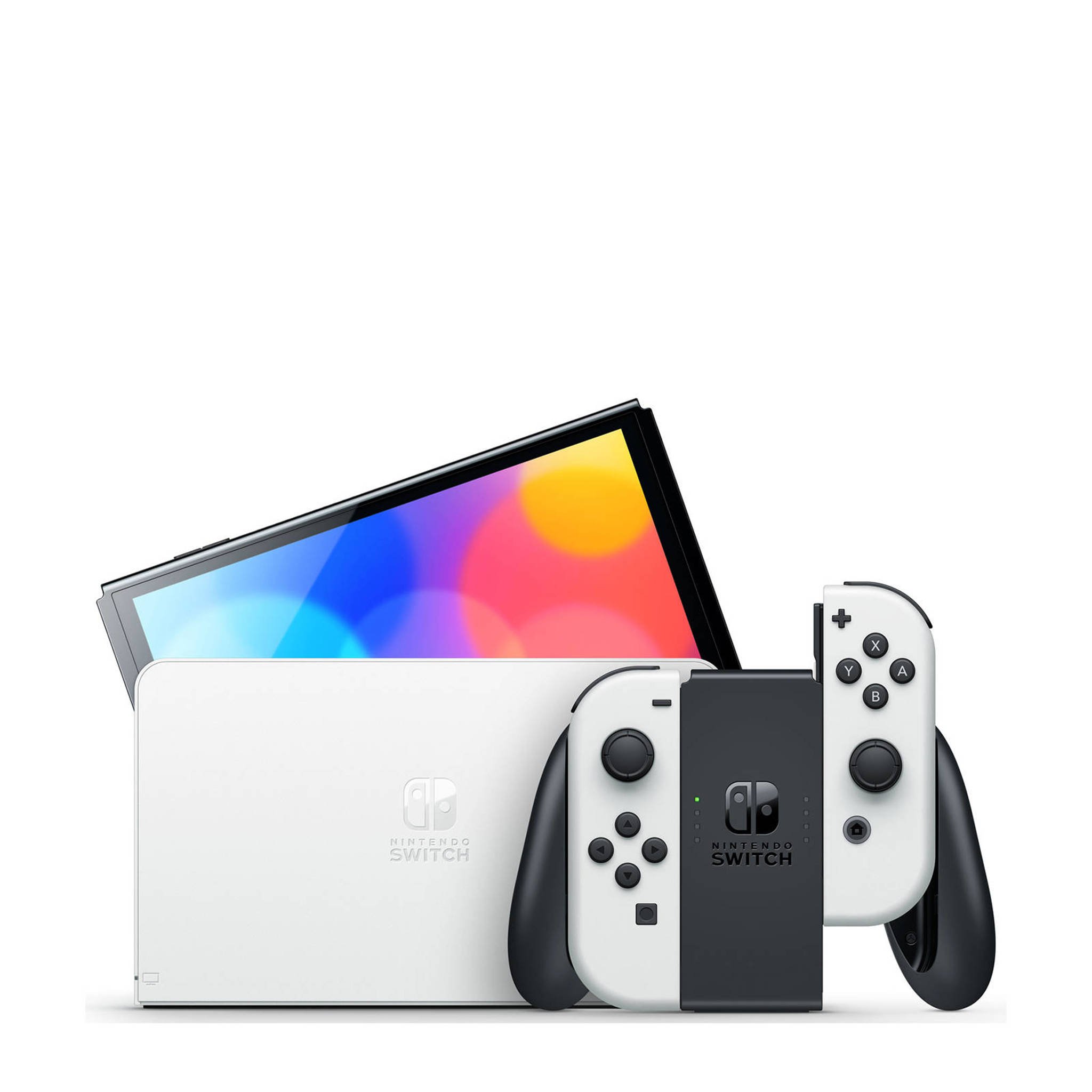 Bezighouden opvolger Onderzoek het Nintendo Switch OLED (Wit) | wehkamp