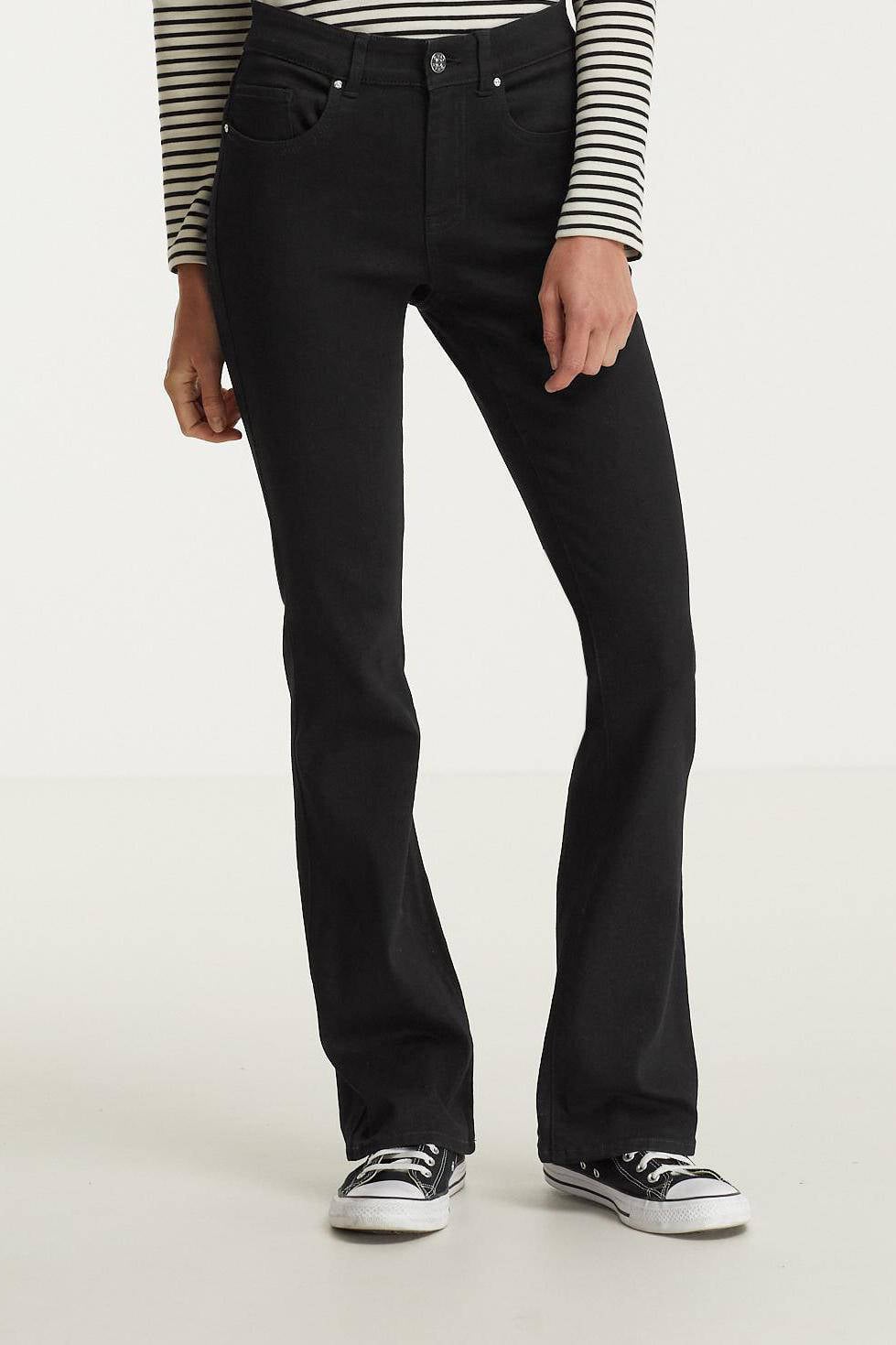 ONLY flared jeans ONLHUSH black | wehkamp