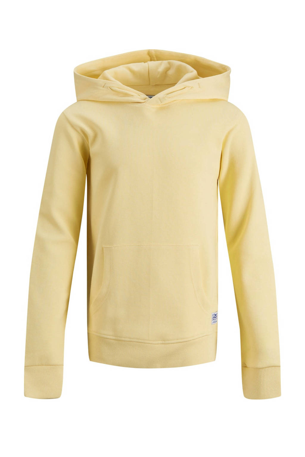 JACK & JONES JUNIOR hoodie JJEBASIC geel