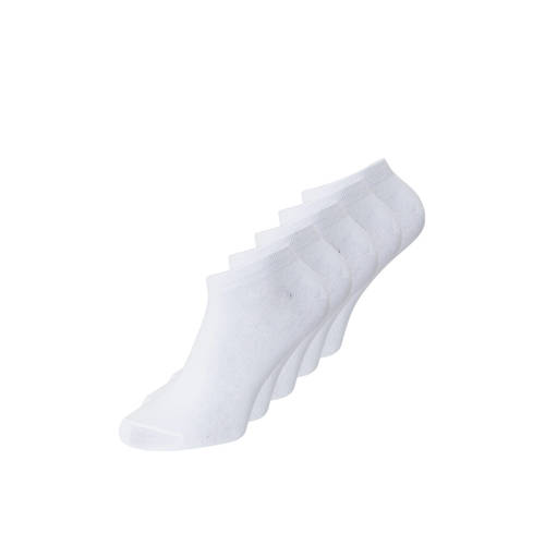 JACK & JONES JUNIOR sneakersokken JACDONGO - set van 5 wit afbeelding
