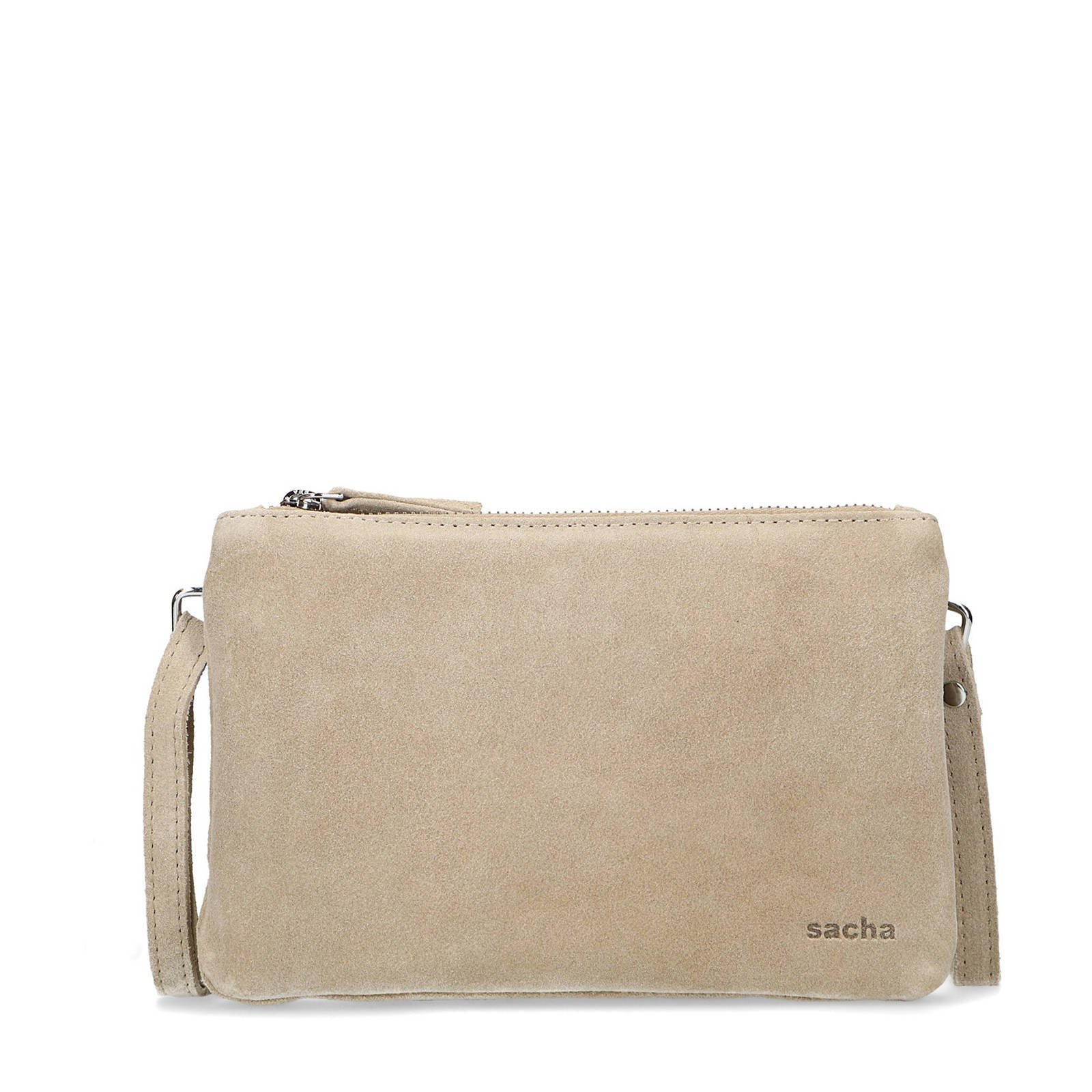 su de crossbody tas beige