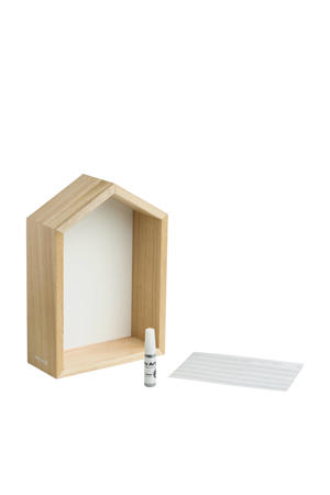 houten hand/voet afdruk Shelf House