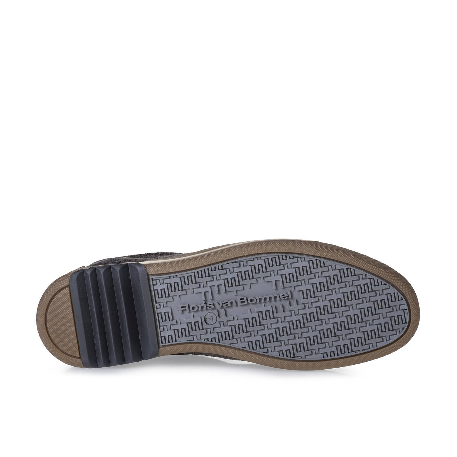 Floris van Bommel Armi suède sneakers grijs | wehkamp