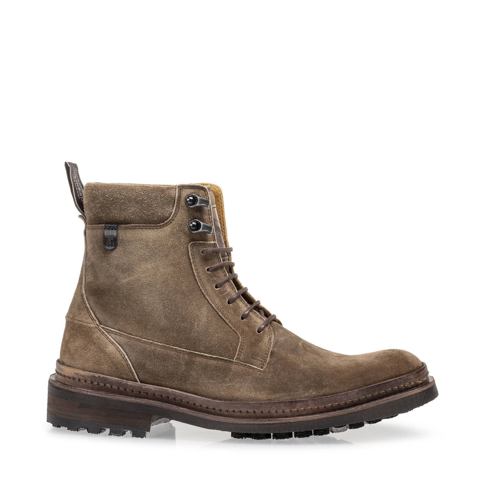 Floris van Bommel 18075 - 05-Taupe Suede - Online kopen