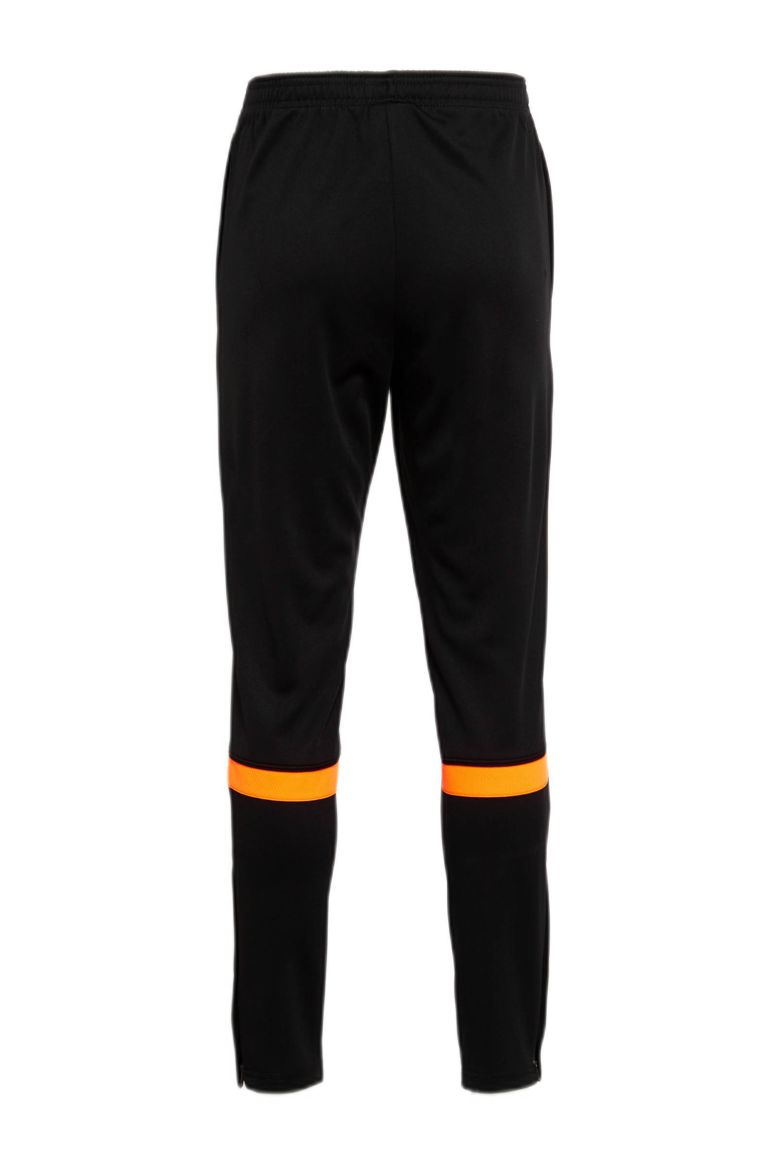 Nike Senior trainingsbroek zwart/oranje | wehkamp