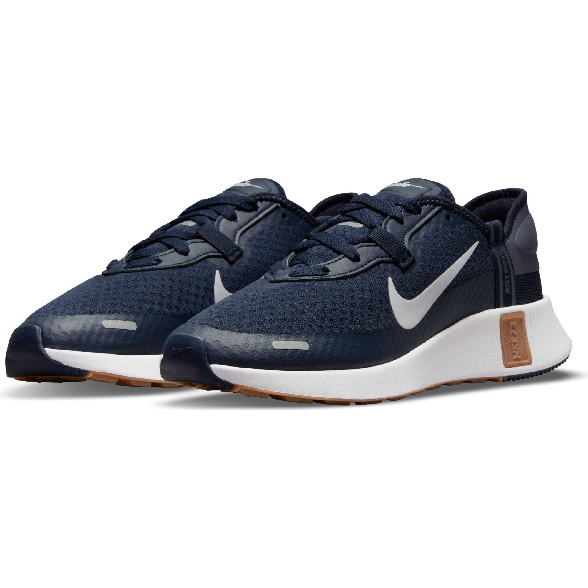 Nike Reposto sneakers donkerblauw/wit/blauw | wehkamp